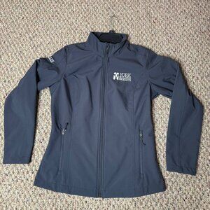 Port Authority Women's Medium Softshell Jacket With York Building Products Logo